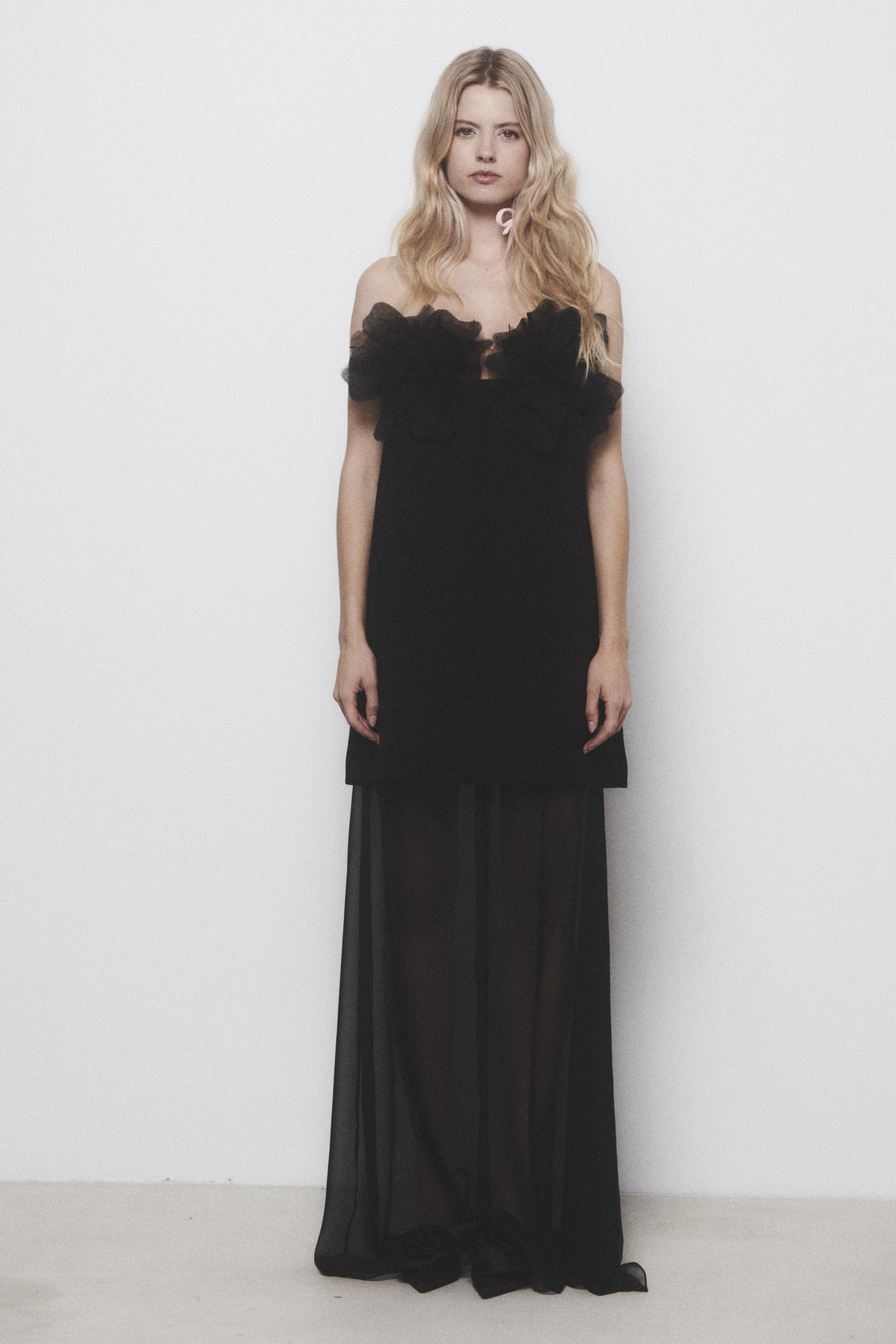 Flower Applique Gown