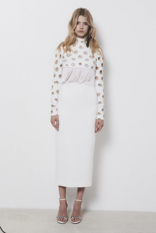 Midi Fringe  Dress
