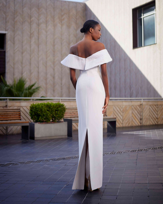 Jacquard & Embroidery Gown