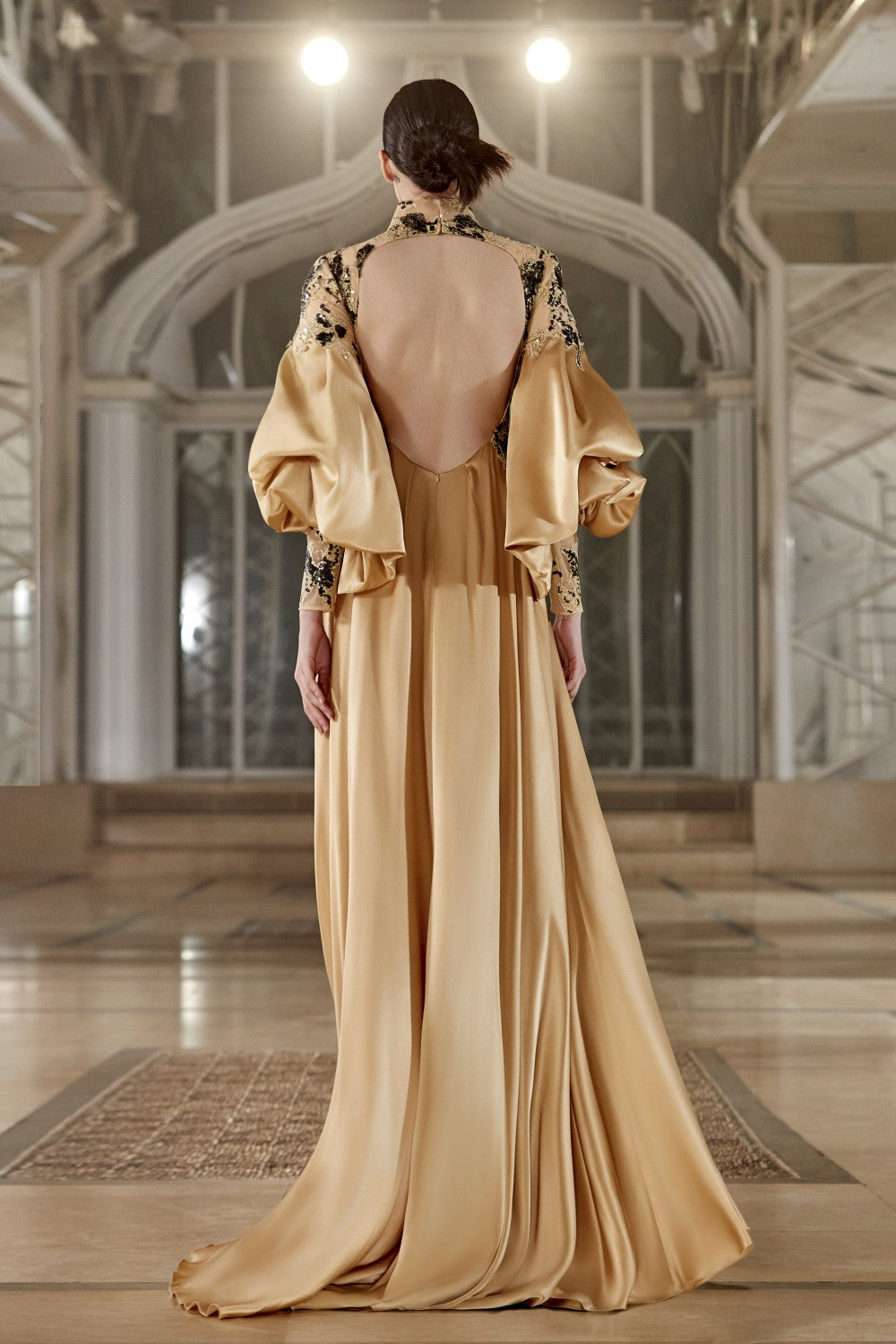 Silk Satin Gown