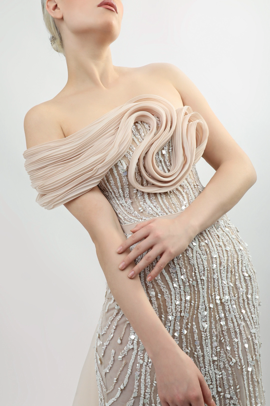 Off-Shoulder Mermaid Gown