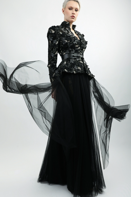 Tulle and Lace Gown