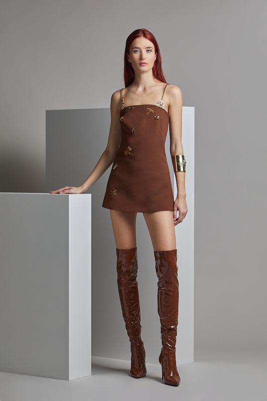 Sleeveless MANZO Mini Dress