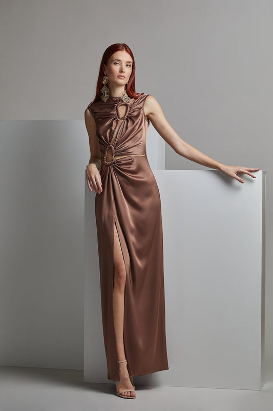 Sleeveless MASATO Evening Dress