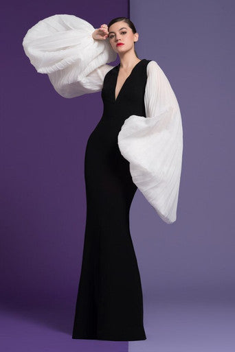 Balloon Sleeve Eliona Gown