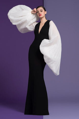 Balloon Sleeve Eliona Gown