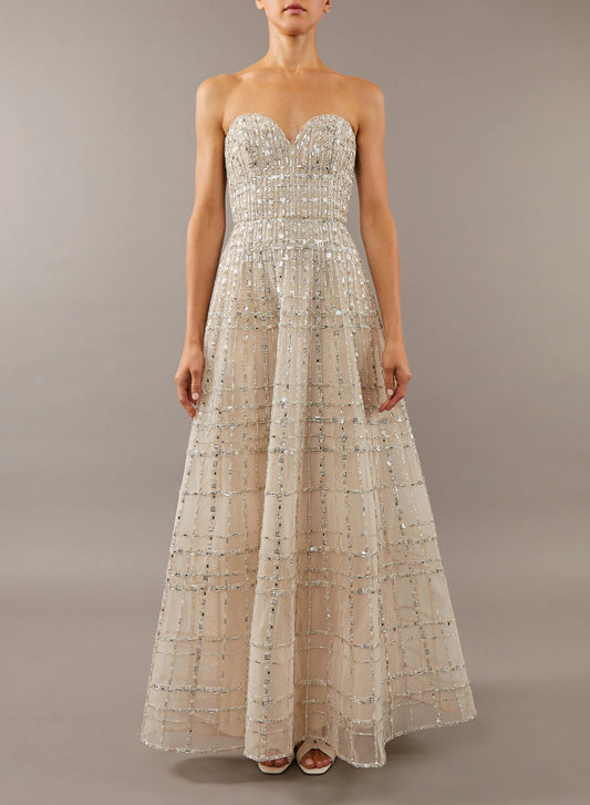 Sweetheart Beaded Gown