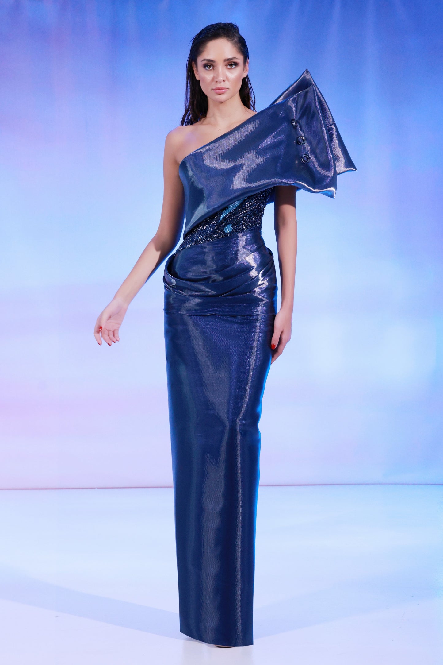 Crystal Mikado Gown