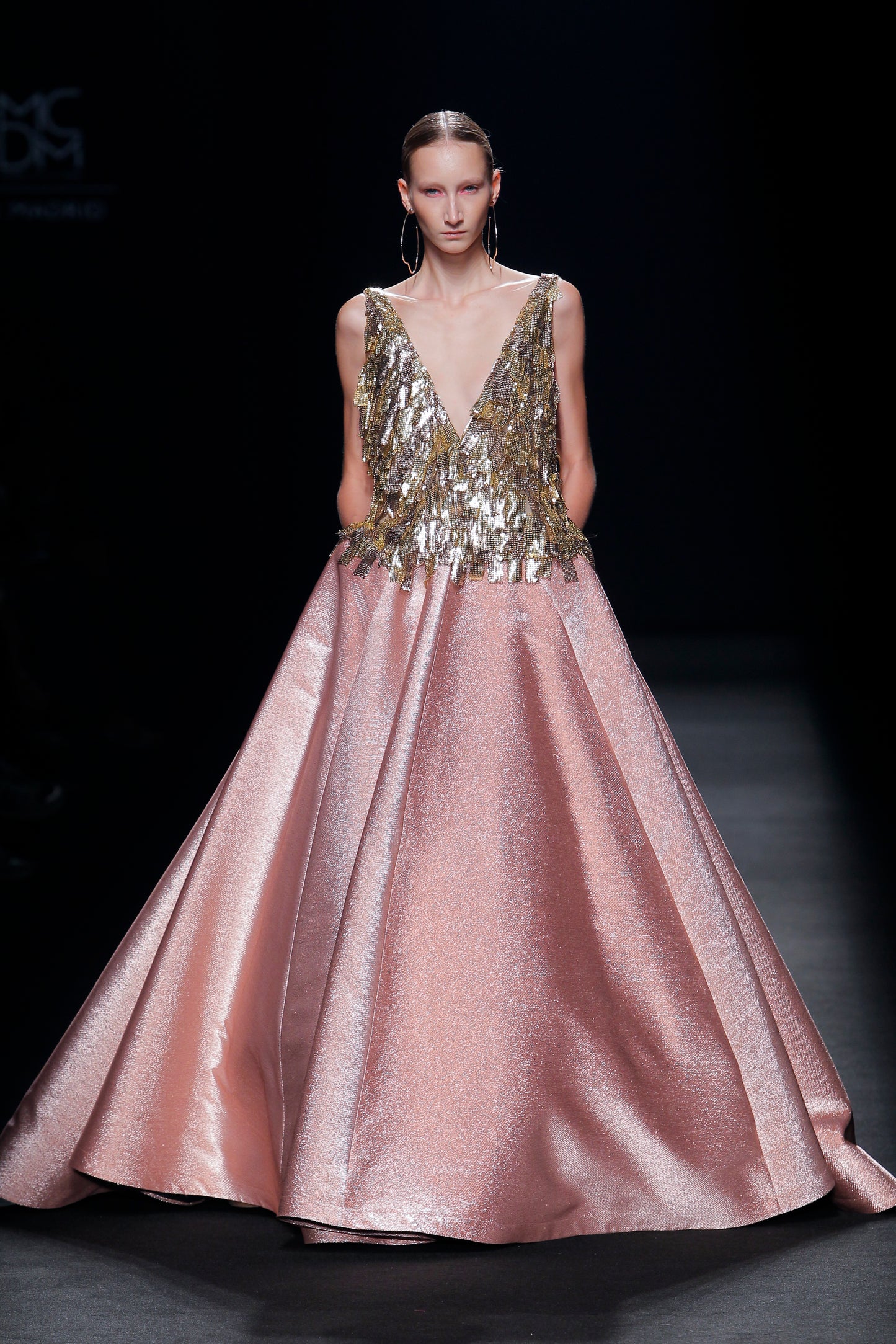 Gerano Blue 2 Piece Gown