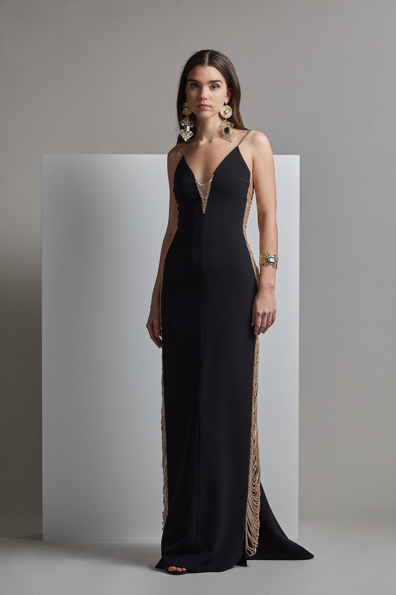 Sleeveless SEIREN Evening Dress