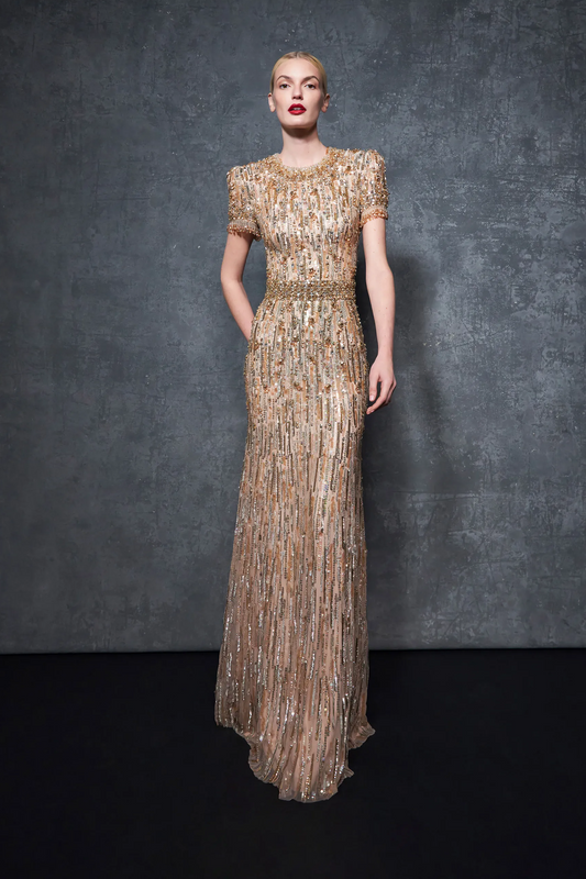Roxy Beaded Gown