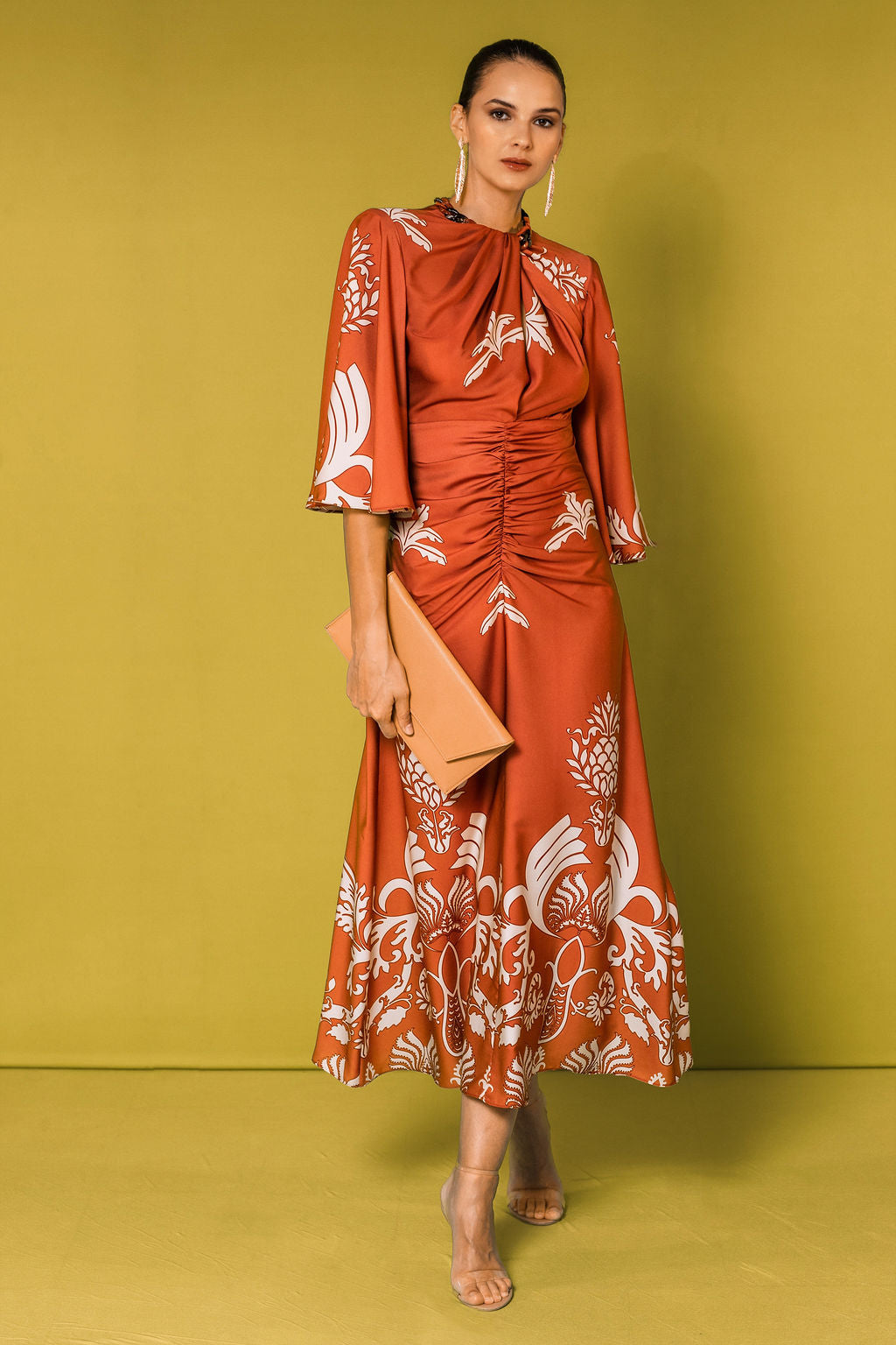 3/4 Sleeve Tonga Dress