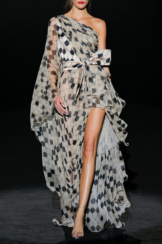 One-Shoulder INFINITY Evening Dress