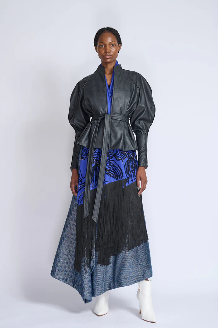 Onyx Vegan Leather Jacket