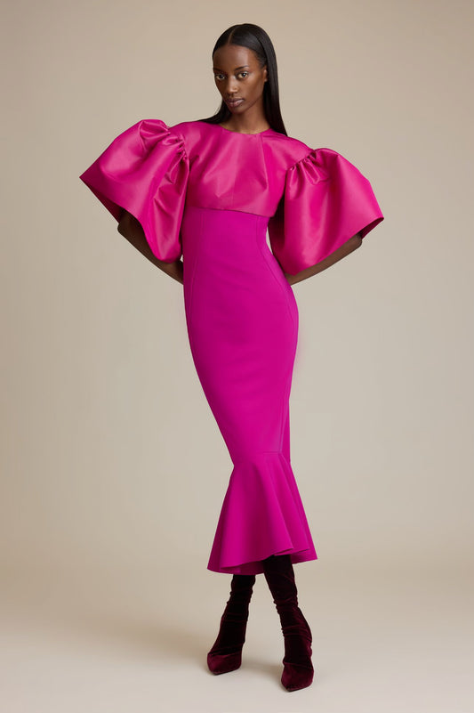 Puff Sleeve Laudine Dress