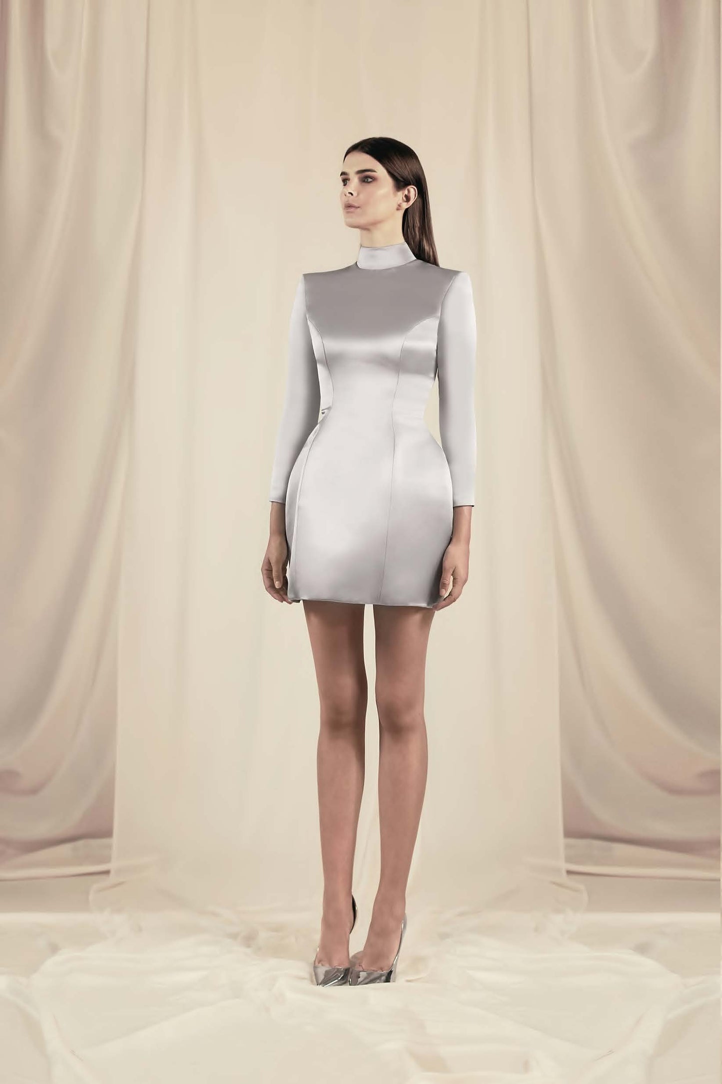 Pouf Mini Dress