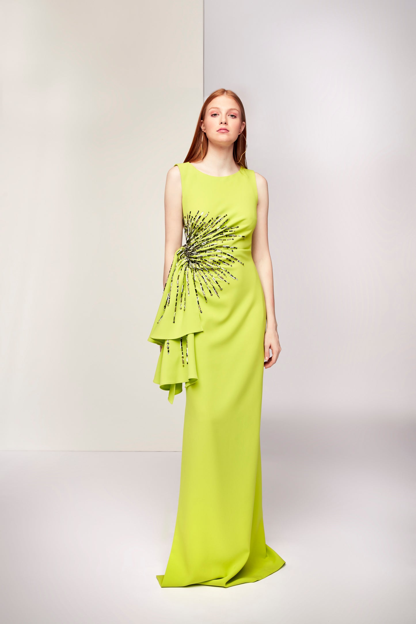 Fontaniva Lime Green Gown