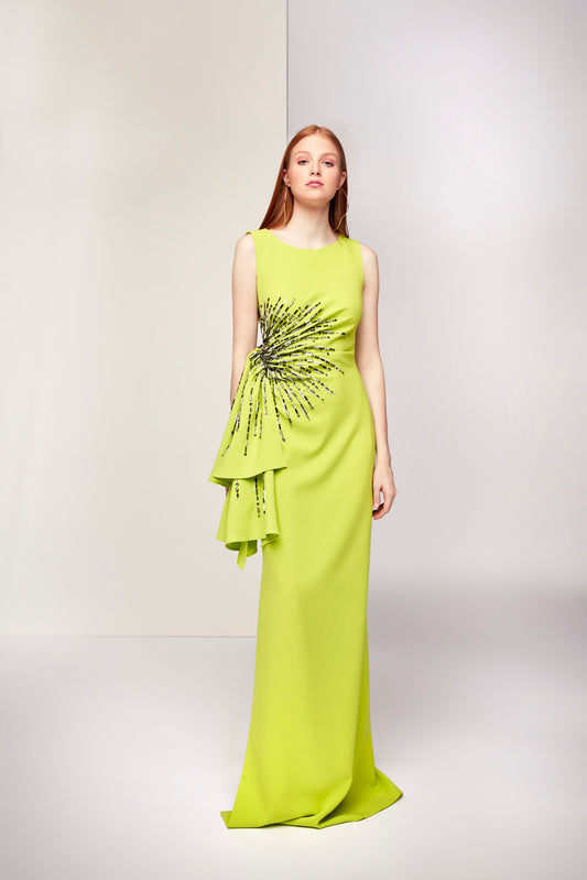 Fontaniva Lime Green Gown