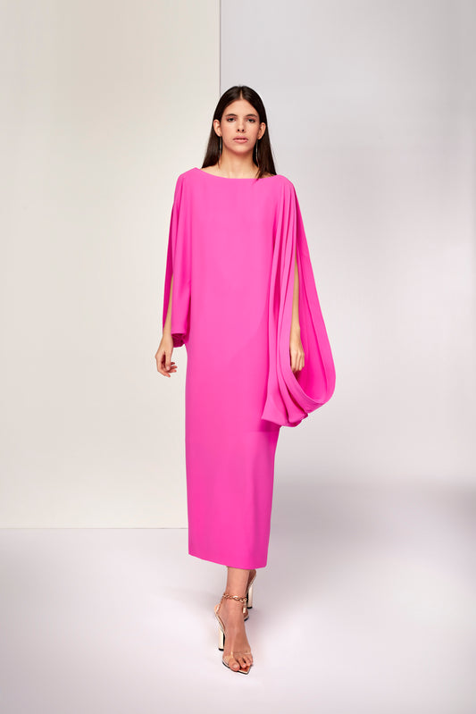 Fonte Pink Midi Dress