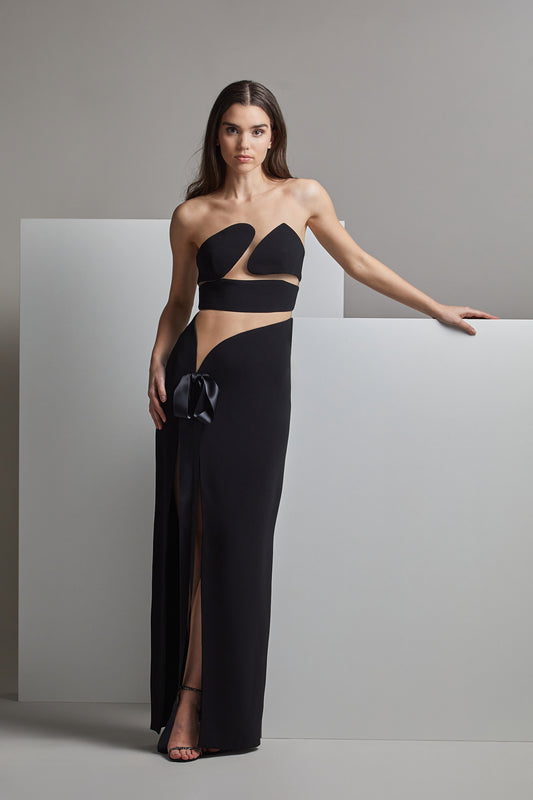Strapless YASUO Evening Dress