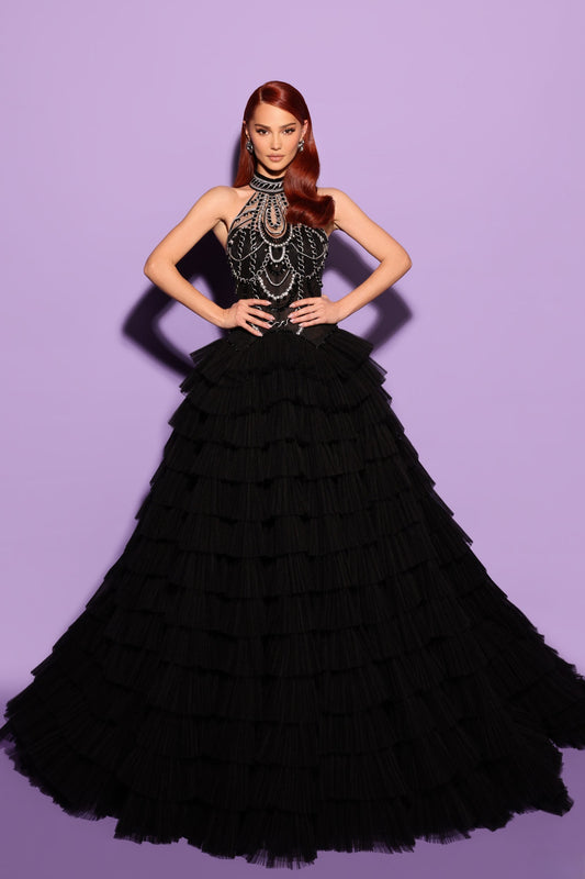 Embroidered BRISA Gown