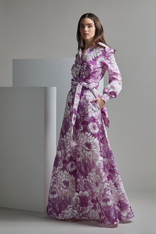Long Sleeve YUKO Evening Dress