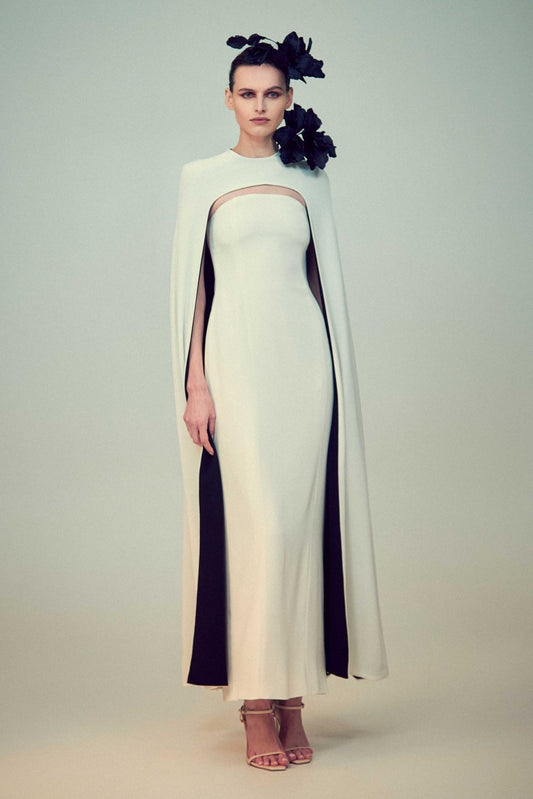 Iris Cape Caftan