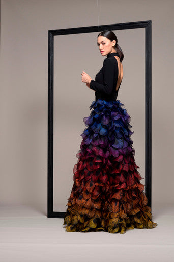 Multi Skirt Ball Gown