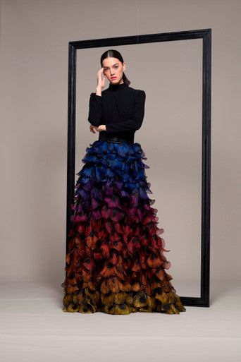 Multi Skirt Ball Gown