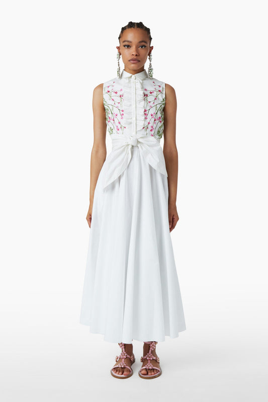 Collared Sleeveless Dress