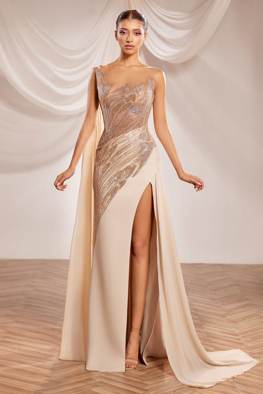 Sweetheart Neckline Gown