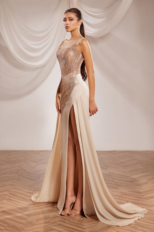Sweetheart Neckline Gown