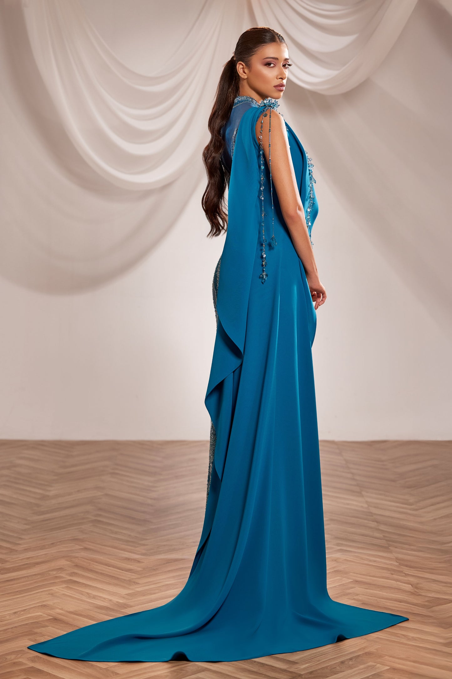 Single Long Sleeve Gown