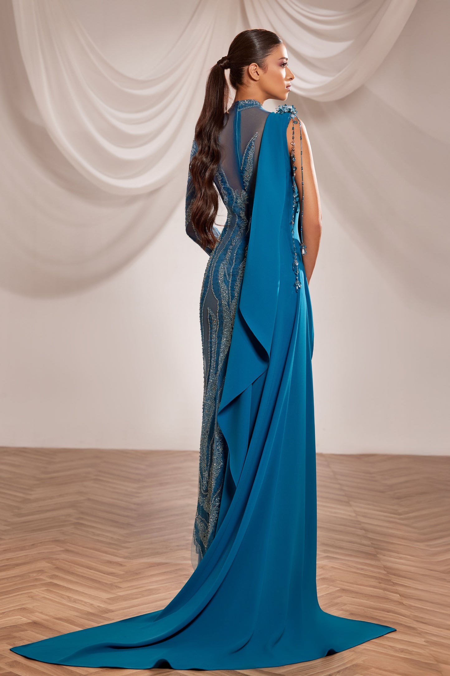 Single Long Sleeve Gown