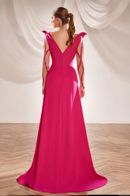 Long Overskirt Gown