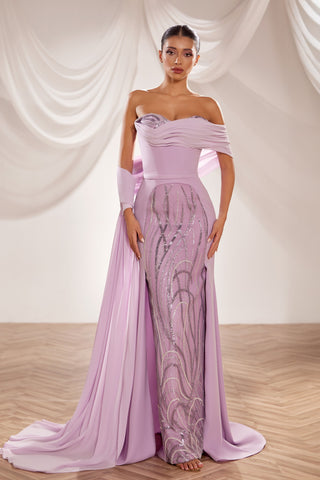 Strapless Fitted Gown