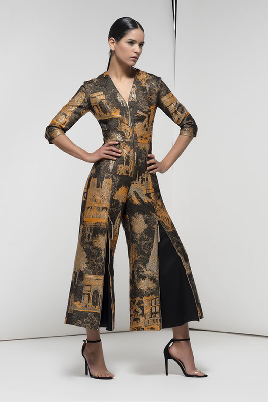 3/4 Sleeve Powellsville Jumpsuit