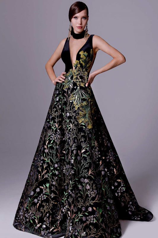 Sleeveless Ball Gown