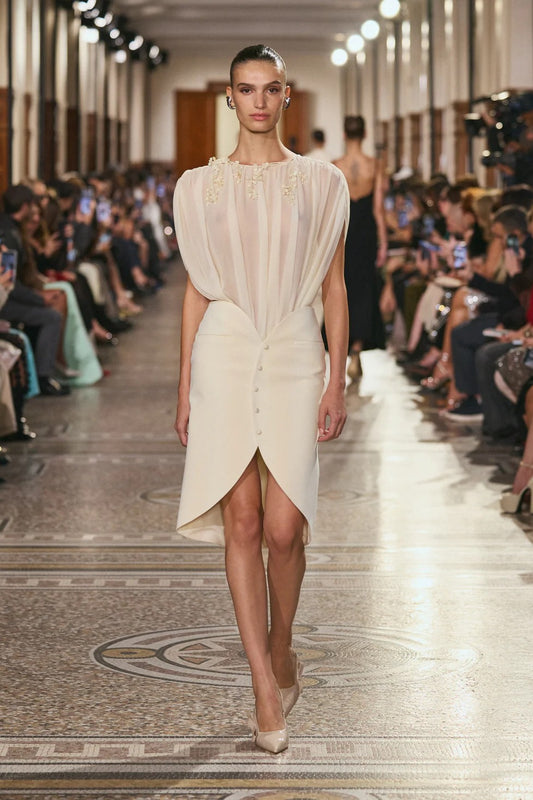 Draped Top and Skirt