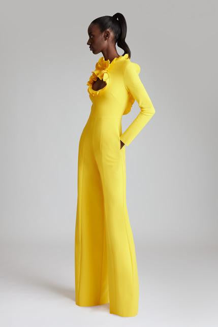 Yellow Rancesa Jumpsuit