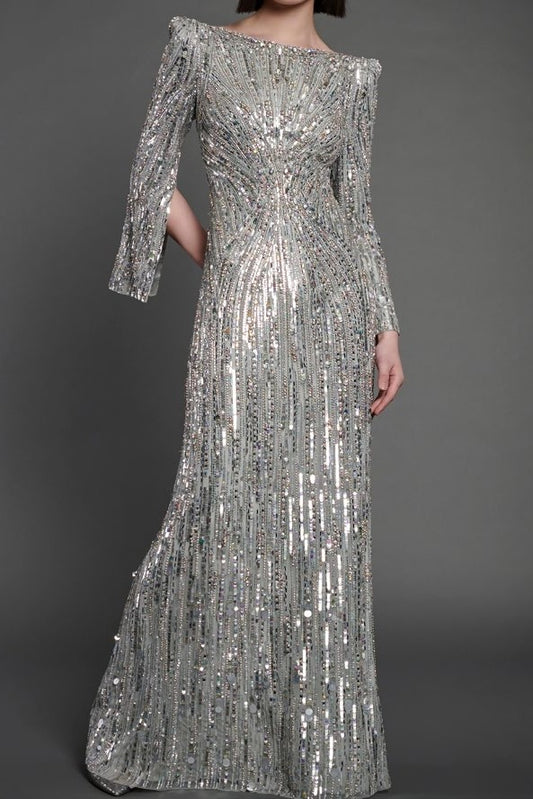 Avalon Beaded Gown
