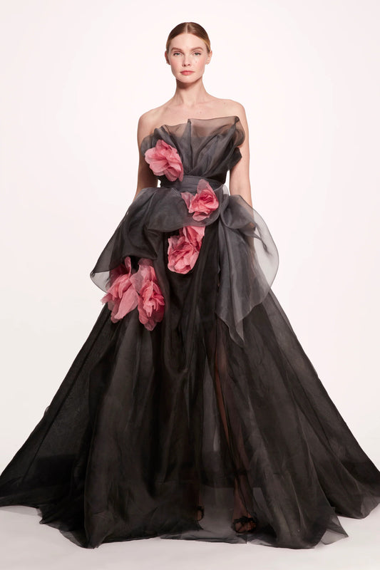 Organza Ombre Ball Gown