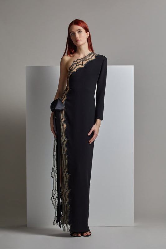 One-Shoulder HIDEAKI Dress