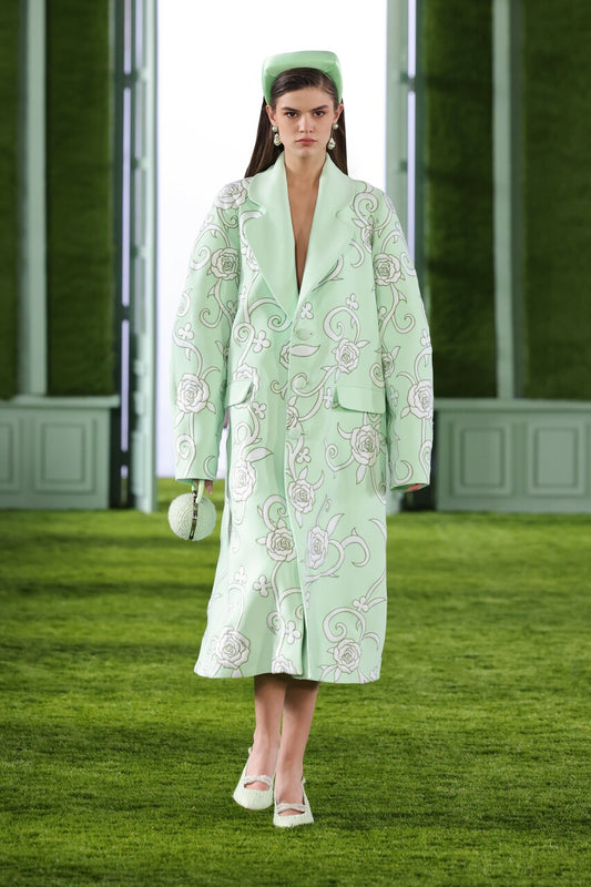 Oversized Crepe Coat