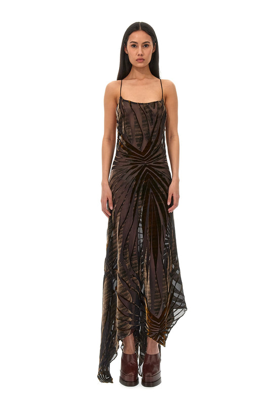 Velvet Devore Dress