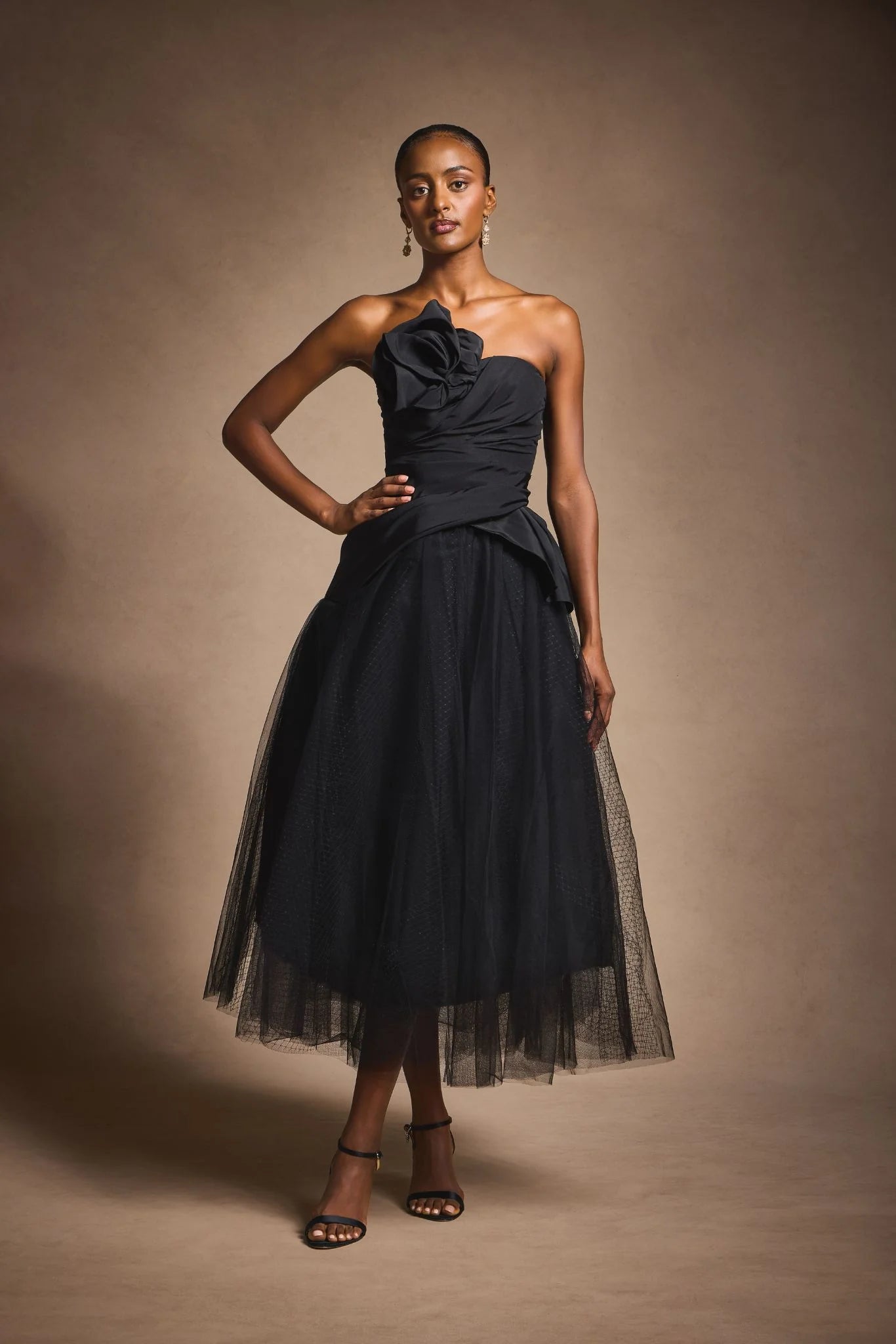 Strapless Tulle Dress
