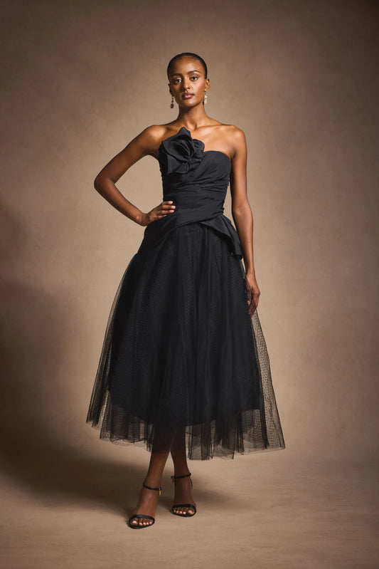 Strapless Tulle Dress