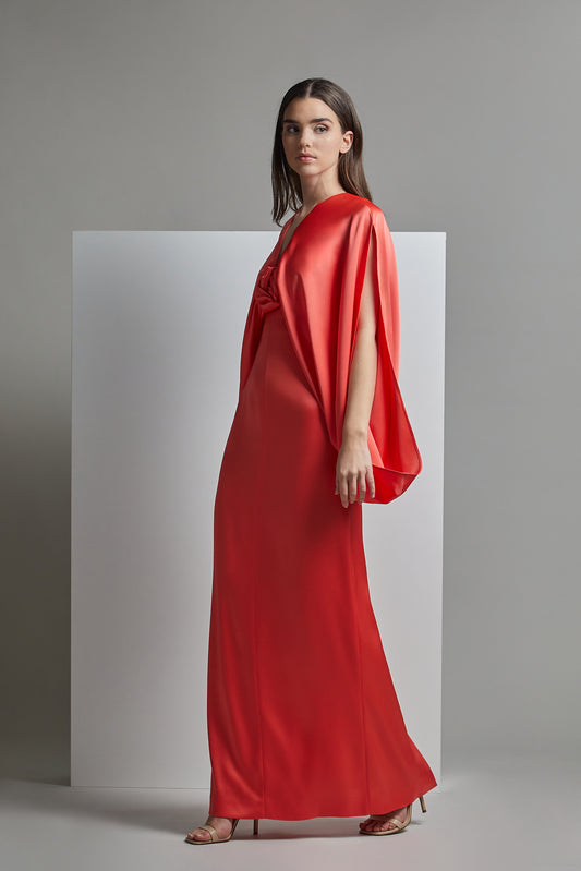 Cap Sleeve AKIHIDE Dress