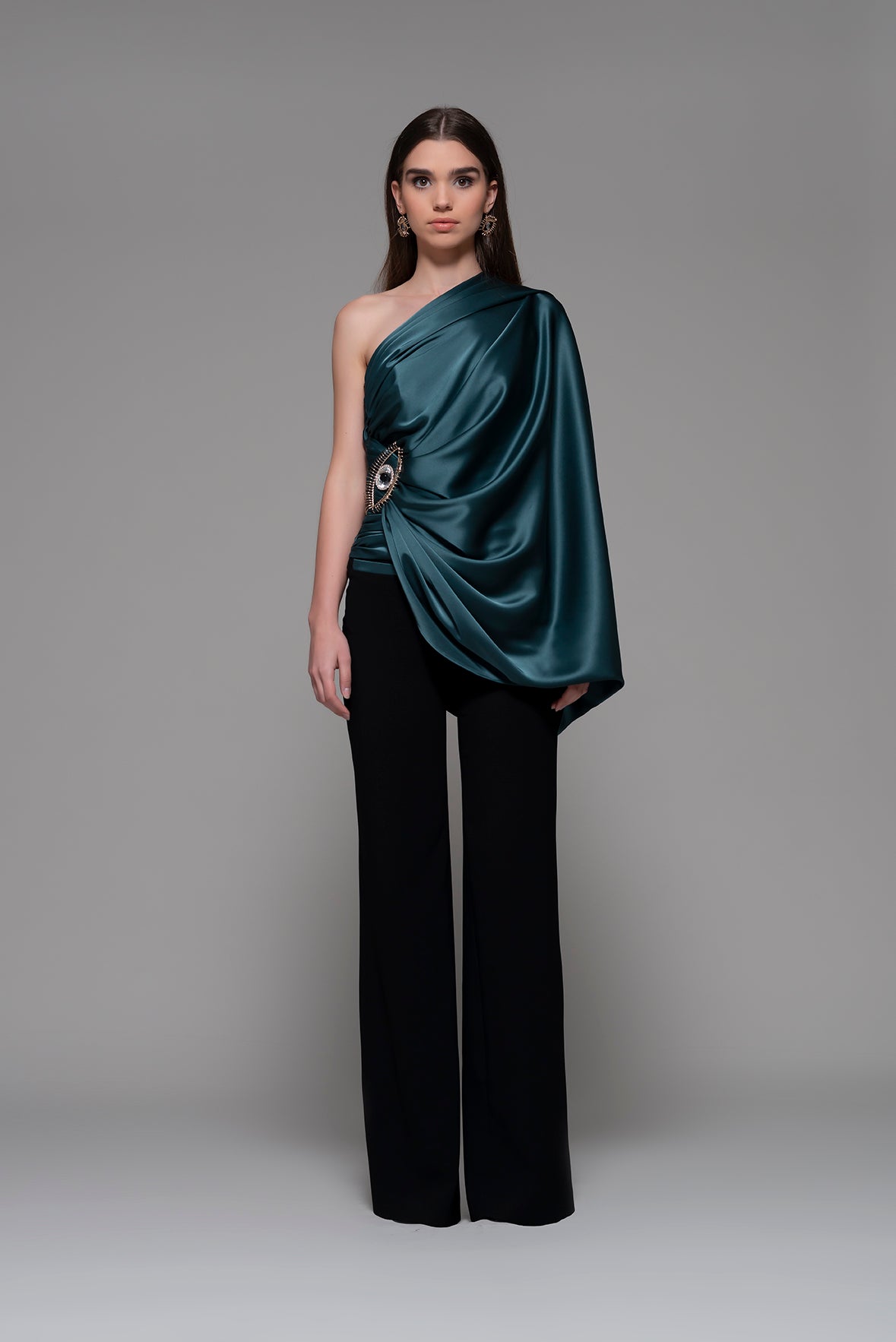 Dambel One Shoulder Jumpsuit