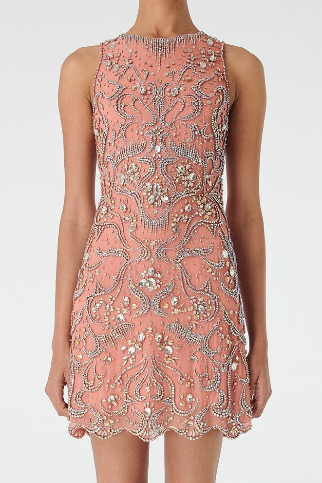 Cosmic Beaded Dress